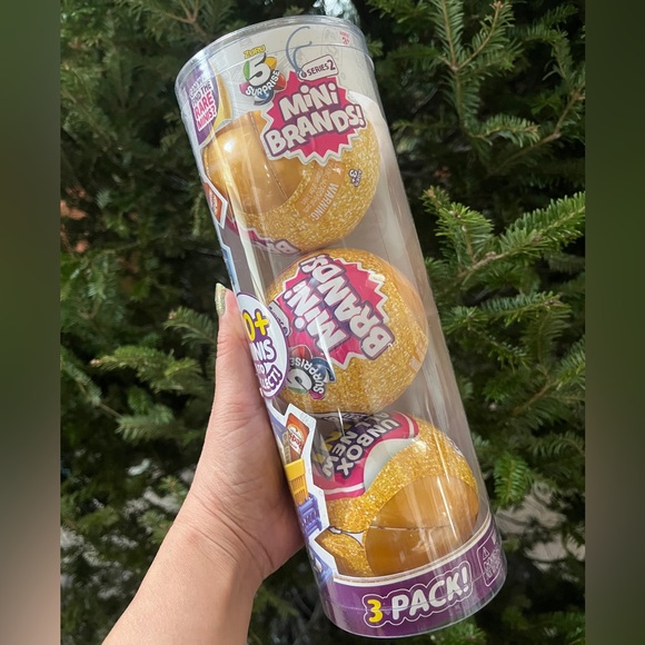 Mini Brands Other - 3 Pack Zuru 5 Surprise Mini Brands Mystery Capsule Series 2 NIB Sealed